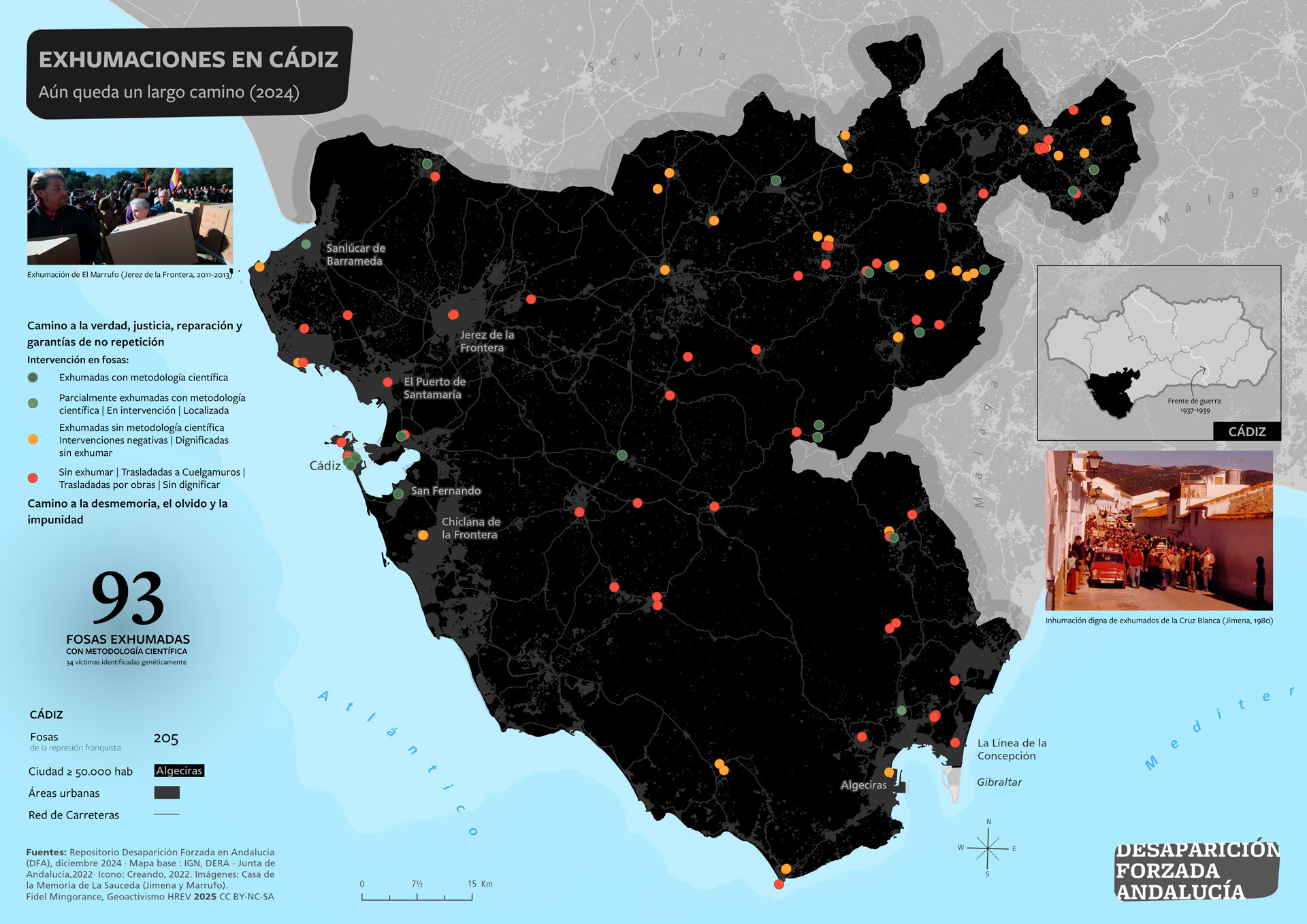 Exhumaciones en Cádiz